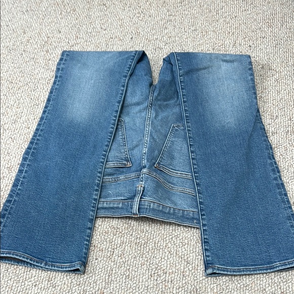 Madewell Cali Demi Boot Blue Denim Jeans - Picture 4 of 4